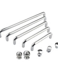 Stainless Steel Cabinet Knobs And Drawer Handles Set For Kitchen Cabinets Wardrobes And Furniture Hardware Durable Easy Install Drawer Pulls With Super Sleek Modern Look Replacement