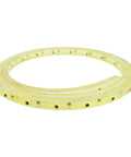 Bendable polyurethane curve router guide, 2 meters long, with brass bushings for smooth woodworking projects.