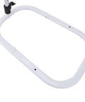 Versatile Bedside Assist Handle With Adjustable Height Bed Rail 3 In 1 Frame base detail showing carbon steel material