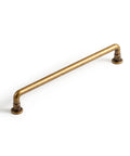 Antique Brass Cabinet Pulls 7 9/16 Inch Vintage Industrial Zinc Alloy Drawer Handles With Decorative Screw Detail Built To Last