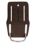 Oil-Tanned Hammer Holder For Drywall Tools And Fasteners Like Hammers, Pliers, And Screws, Premium Top-Grain Leather With Flexible Cradle Design