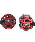 Close-up of 2300KV Brushless Drone Motors And 30A ESC Bundle For FPV Racing Quads CW CCW, showing dual motor tops.