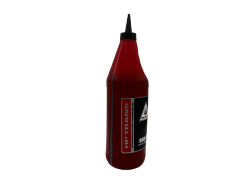 One Quart Honda HP Transmission Oil Kit With Funnel Compatible 08C35-A851M01 Easy Use Pack For Smooth Shifts And Quick Top Ups Premium Fluid And Handy Funnel Included, red bottle