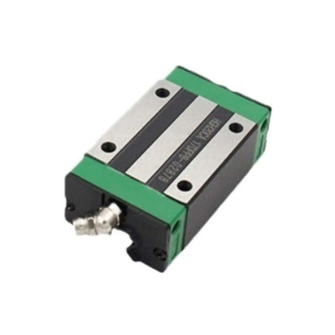 Slick High Precision Linear Guide Rail Kit featuring 2 Pcs Hgr15 Square Rails And 4 Hgh15Ca Bearing Blocks For Smooth 3D Printer Action Or CNC Machine Tools With Zero Stick Slip Motion, Hgh15Ca bearing block close-up