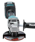 Cordless 40V Max Angle Grinder Powerhouse with handle and cutting disc for construction work and precision cutting