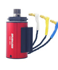 2845 Brushless RC Motor for Four Wheel Drive Off Road Rigs with beefed up torque replacement or backup for HP161S, red motor