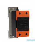 Heavy Duty Solid State Relay With Heatsink For DC Control To AC Output 100 Amp High Current 10A 25A 40A Variants Single Phase DIN Rail Mount Power Switch For Industrial Automation Motor Control And Panel Applications, front view