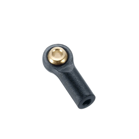 Close-up of a single rod end ball joint from the 10 Pcs RC Rod End Ball Joint Head Set For 1 24 SCX24 Crawler Upgrades Accessories.