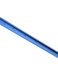 Pro Grade Aluminum T Track Miter Jig For Router Table Fence Guide With Quick Acting Clamp T Slot Miter Track Compatible anodized blue