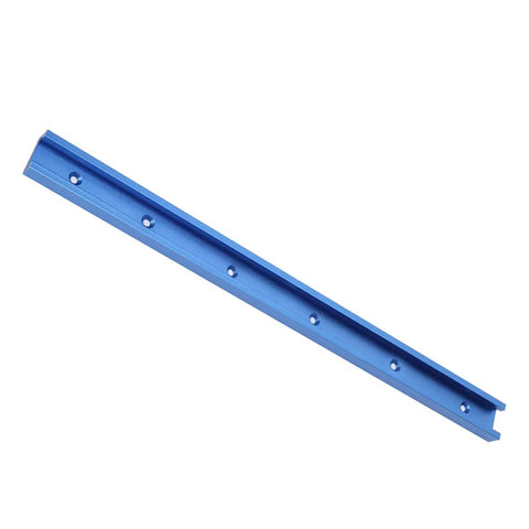 Pro Grade Aluminum T Track Miter Jig For Router Table Fence Guide With Quick Acting Clamp T Slot Miter Track Compatible anodized blue