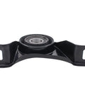 Premium Heavy Duty Drive Shaft Center Support Bearing For Chrysler 300 Dodge Challenger Charger Magnum 2005 To 2014, black metal construction, side view.