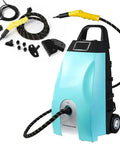 Massive 3000W Steam Cleaner With A Big 3.5L Tank For Continuous Cleaning Power Generates Hot High Pressure Steam At 110C, portable design.