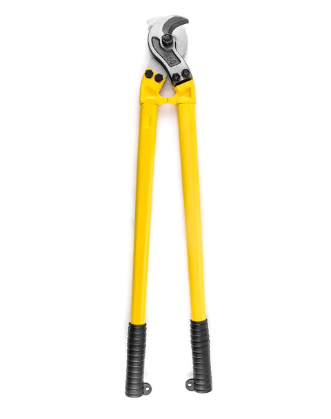 24 Inch Shear Cut Cable Cutter For Soft And Hard Steel Cable And Wire Rope Ergonomic Handle High Quality Alloy Steel