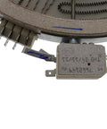 Close-up of 12 Inch Haliant Surface Element Replacement For GE Ranges And Cooktops Replaces 1474212 And AP4344521 showing connectors