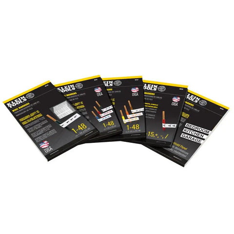 Wire Marker Book With A To Z And Zero To Fifteen Labels For Electrical Wiring Perforated Pages You Can Tear Off Large Readable Print