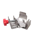 Rock Solid Dead On 90 Degree Angle Clamp Fixture With Stainless Steel Adjustable Grips for precise alignment in woodworking.