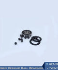 Top Pick Hybrid Ceramic Bearing 7 X 22 MM ABEC-1 For Motors And Spindles Featuring Si3N4 Balls, featuring a hybrid ceramic ball bearing and balls.