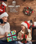 A woman and child with presents, a festive setting highlighting Beginner Quilling Kit For Kids And Adults With Tools.