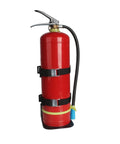 Heavy Duty Steel Fire Extinguisher Mounting Bracket Fits 10lb Dry Chemical Or 5lb CO2 Extinguishers, front view