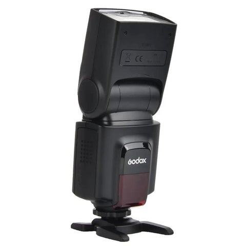 Side view of Wireless 433MHz GN33 Camera Flash Speedlite with Built In Receiver and RT Transmitter for DSLR cameras