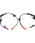 Front And Rear Abs Wheel Speed Sensor Kit For Honda Crv 2.4L 2002 2006 with electrical connectors and wiring.