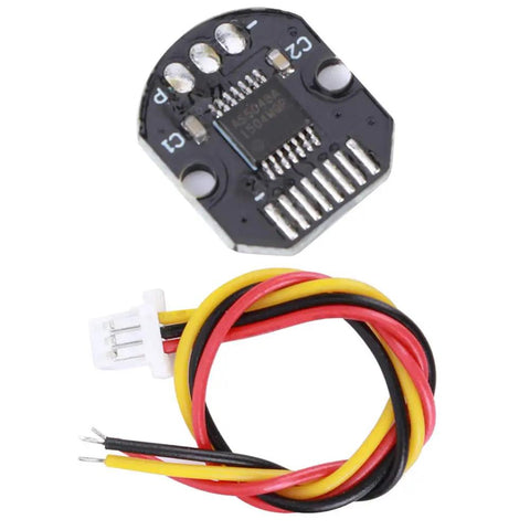 AS5048A Magnetic Encoder 14 Bit High Precision Position Sensor With PWM SPI Interface For Brushless Motor And Motion Control System Dead On Accuracy 360 Degree Non Contact Magnetic Readout compact PCB module with 3-wire cable