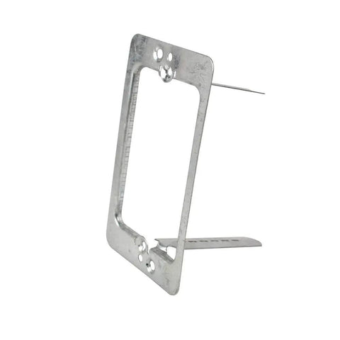 Single Gang Drywall Brackets Pack Of 10 Retrofit Ready Low Voltage Installations No More Plastic Cut In Boxes Hardware Included