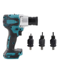 Beefed Up Brushless Electric Rivet Nut Tool Kit With Automatic Riveter Head Set M3 M4 M5 For Aluminum Iron And Stainless Steel