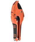 Manganese Steel Pipe Cutter With 42mm Opening For PVC PPR Gas Pipes Beefy Heavy Duty Hand Cutting Tool shown standing upright
