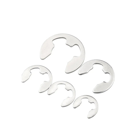 304 Stainless Steel E Clip Washer All In One Assortment Kit 320 Pieces Circlip Retaining Rings in various sizes