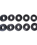 Set of 6 dies for Heavy Duty Sheet Metal Bead Roller With RM12 Manual Gear Drive, shown on a white background, used for auto projects.