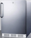 Heavy Duty Medically Certified Upright Freezer With 3.5 Cu Ft Storage And Minus 25 Degree C Low Temp Operation visible from the front.