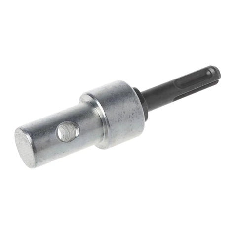 Round Shank Two Slot Drill Bit Adapter Arbor Connector For Earth Auger Heads, metal adapter with round shank and two slots