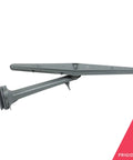 Center Spray Arm Replacement for Dishwashers 5304506740 Gray shown from side, durable dishwasher part, easy install