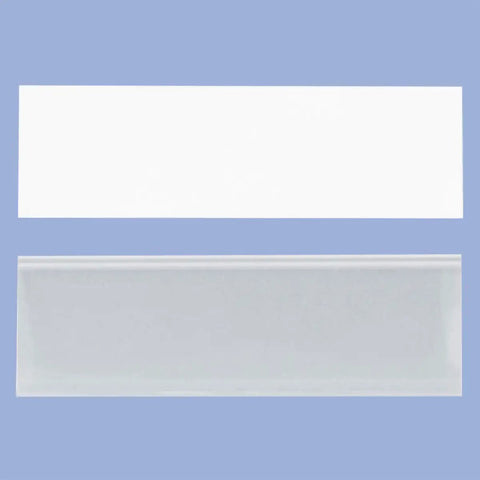 Clear Label Card Holders And Printable Labels For ShelfMax Bins And Compatible Storage Bins, 25 Pack With 60 Label Cards