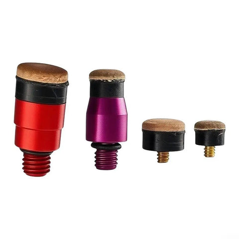 Top Notch 4 Piece Cowhide Tapping Heads Kit With M8 Threads For Hammers To Smooth Out Dents Without Bruising Paint While Staying Lightweight And Super Tough, four heads