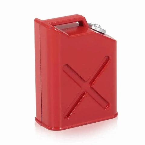 Crawler Decoration One Tenth Scale Plastic Fuel Tank For Axial SCX10 TRX4 Wraith HSP CC01 Red Miniature Accessory