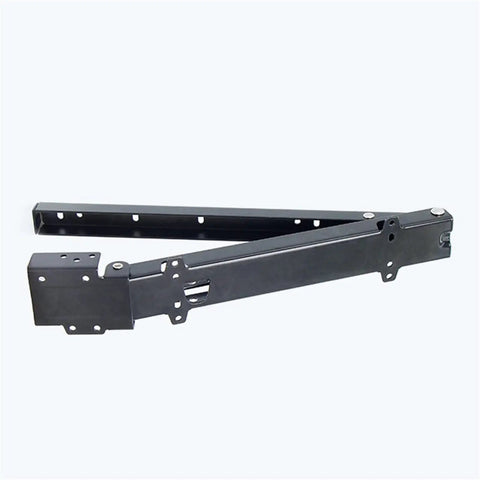 Built Tough Folding Shelf Bracket Set Carbon Steel Soft Close Hinge For Stools And Cupboards Heavy Duty smooth glide grey steel bracket