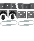 5 Inch Rear Axle Drop Flip Kit With C Notch And U Bolts For 1973 1987 Chevy C10 C15 Pickups components laid out
