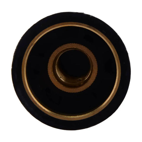 Prop Nut Cap Shear Cotter Pin Kit 91490-40040 for 2-Stroke 40HP E40G Outboard Motors, top view detail, bronze and black