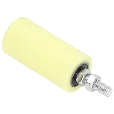 Heavy Duty Nylon Slide Gate Guide Roller For All Types Of Sliding Doors, Standard Thread, side view of nylon roller with bolt
