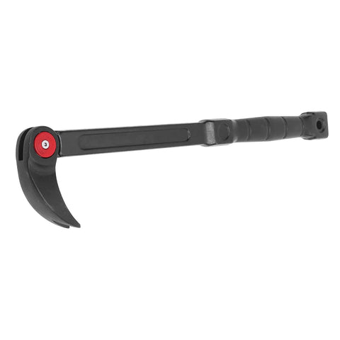 Heavy Duty 18 Inch Adjustable Indexing Pry Bar Featuring A Rock Solid Rotating Head And 14 Secure Locking Positions Forged From Premium CrV Steel With A Super Grippy Handle.