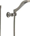 Single Setting Stainless Handheld Shower With 69 Inch Hose Model 5551 SS Dryden Bath Collection Inspired By Art Deco Easy Upgrade