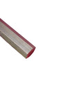 Close-up of Three Quarter Inch C360 Brass Hex Bar Lathe Stock, Three Inch Long, Half Hard Weldable Metal