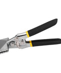 Pro Grade Sheet Metal Bending Pliers Hand Seamer 80mm with black ergonomic handle for metal fabrication