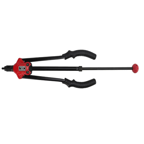 Pro Grade Manual Rivet Nut Tool Kit With Interchangeable Mandrels And Nosepieces, Carbon Steel Heat Treated For Blind Rivets, Ideal For Construction, Automotive, Ship Repair And Electrical Projects, Handles 2.4mm 3.2mm 4.0mm 4.8mm, manual rivet nut tool