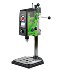 Heavy Duty 800W Bench Drill Press With Clear Digital Panel And Six Smooth Speed Gears Running Up To 2500 RPM on a sturdy base.