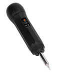 Ftvogue Adjustable Torque Screwdriver With Preset Control Tool and S2 Bits for Circuit Board Assembly and Electrical Repairs Delicate Precision Work Up to 0.6Nm showing a soft grip handle with torque settings.