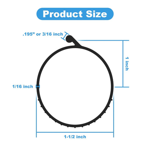 P-Bulb Bottom Weather Seal For Overhead Garage Doors Fits 16 Feet 4 Inches Models Gray Durable Door Weather Stripping diagram