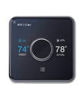 Front view of Smart Thermostat And Hub Pack For Home Heating And Cooling Control From Anywhere That Saves Energy And Keeps Your Home Cozy